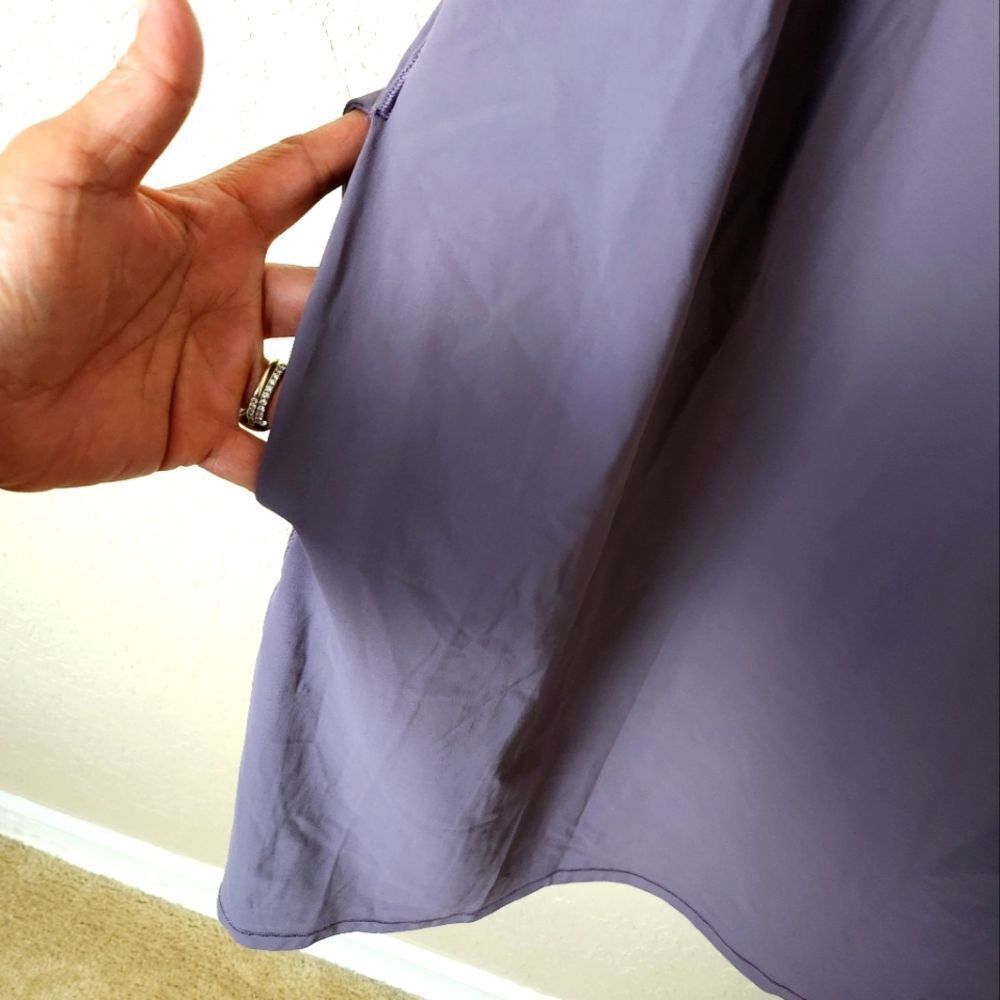 Lululemon Early Morning Dress Graphite Purple Size 12 - Picture 6 of 8